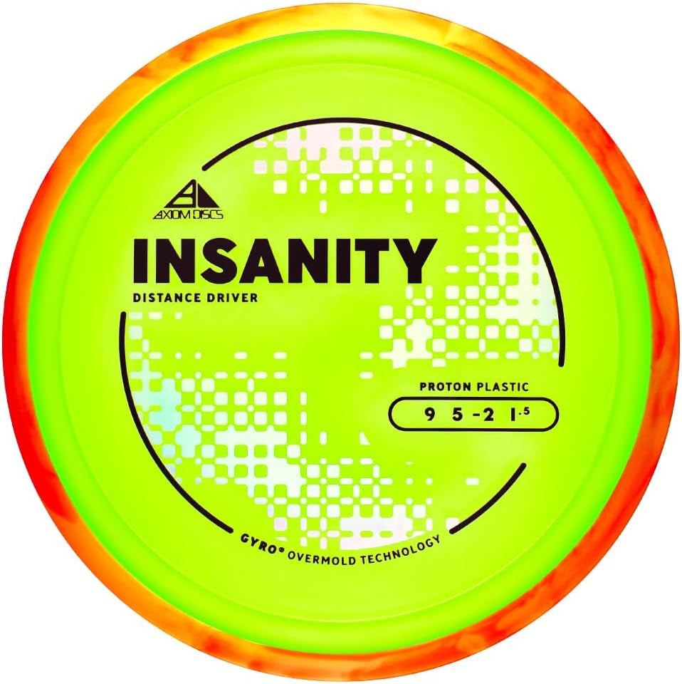Proton Insanity Disc Golf Distance Driver (165-170G / Colors May Vary)